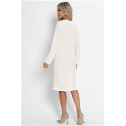 Платье трикотажное Портофино (молочное) П15026-25М