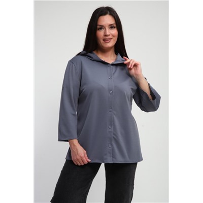 Женская рубашка 31987 (Серый)