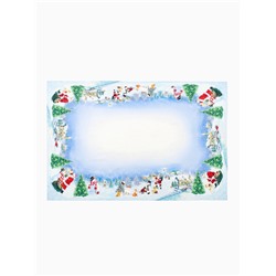 УЦЕНКА Скатерть Этель "Рождественский вечер" 150х220 см, с ВГМО, 100% хл, саржа 190 г/м2