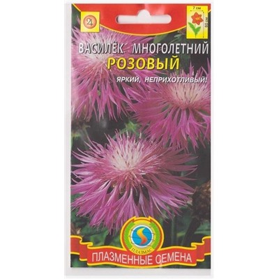 Василек Многолетний Розовый   (Код: 75131)