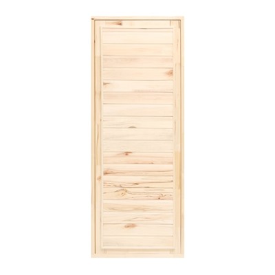 Дверь для бани и сауны «Эконом», 180×70 см, деревянная