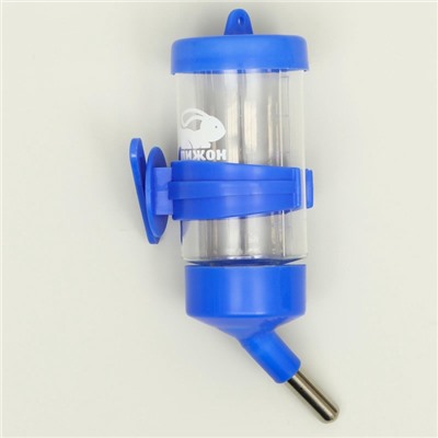 Поилка для грызунов «Пижон», 80 мл, синяя