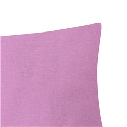 Наволочка «Этель», 50×70 см, сиреневый, поплин, хлопок 100%