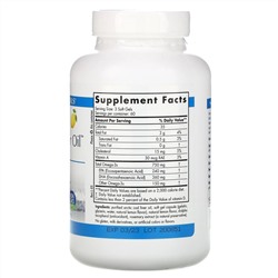 Nordic Naturals, Arctic Cod Liver Oil, Lemon, 1,000 mg, 180 Softgels