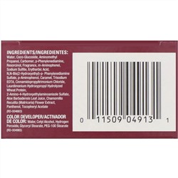 Just for Men, Гель для окрашивания усов и бороды, кисточка в комплекте, глубокий темно-коричневый M-46, 2 шт. по 14 г