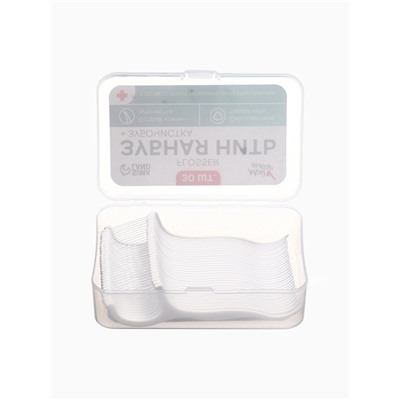 Флоссер «Мой выбор» (зубная нить в пластиковом держателе), набор 30 шт.