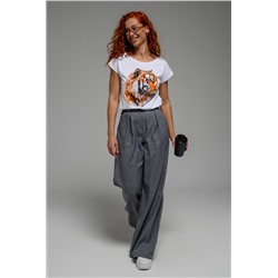 Футболка женская 7030/1 (Тигрица)