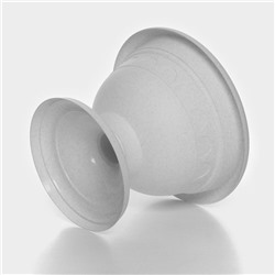 Вазон для цветов «Колывань», 5.3 л, d=30 см, h=24 см, мраморный