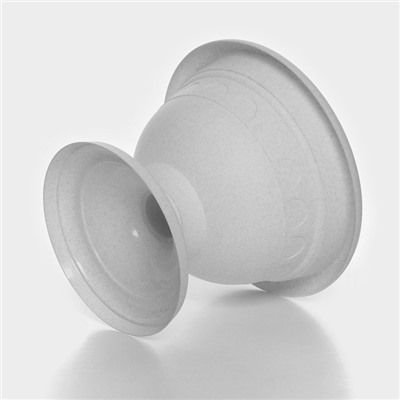 Вазон для цветов «Колывань», 5.3 л, d=30 см, h=24 см, мраморный