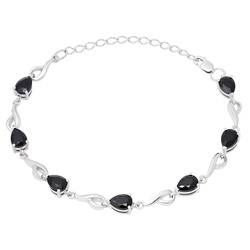 Браслет, сапфир корунд, Ю-41007GR7/5 р