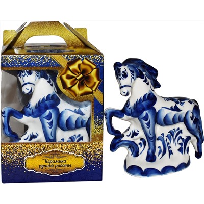 Конфуций. Новый год. Символ года. Лошадь 50 гр. чайница керам.