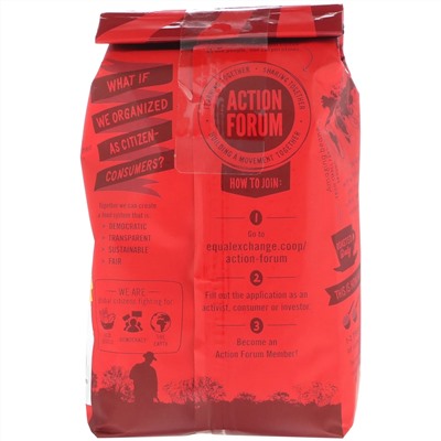 Equal Exchange, Organic, Coffee, Breakfast Blend, Whole Bean, 12 oz (340 g)