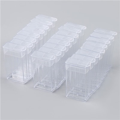 Органайзер для хранения страз алмазной мозаики, 24 секции