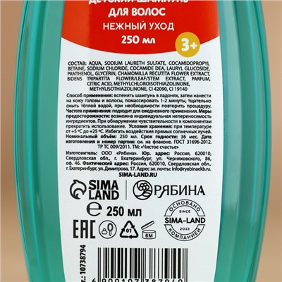Подарочный набор детский «Лучшему мальчику», пена для ванны и шампунь для волос, 2×250 мл, Чистое счастье
