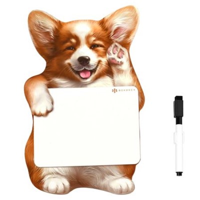 Доска магнитная маркерная  165х265 см "ВЕСЕЛЫЙ КОРГ"+1маркер 69335 Феникс