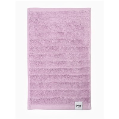 Полотенце махровое LoveLife «Сонора» 70×130 см, лавандовое, 100% хлопок, 500 г/м²