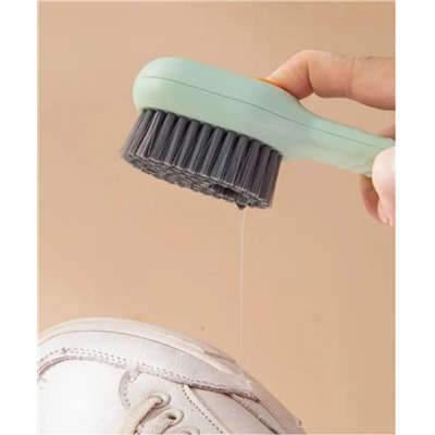 Щетка для обуви, одежды, для дома универсальная с дозатором
