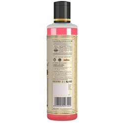 Khadi Natural Гель для душа с Медом и экстрактом Розы (без парабенов и СЛС) 210 мл