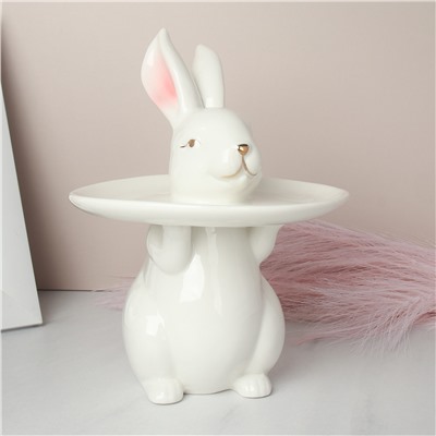 Фигурка Кролик 20 см / YZ19306 /уп 12/24/ фарфор