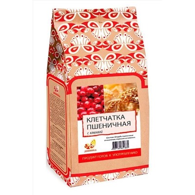 Клетчатка пшеничная Клюква бум.пакет 300г ЭКОПРОДУКТЫ, 1182548