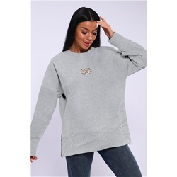 Худи женское с разрезами по бокам 003