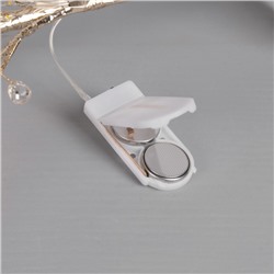 Фигура светодиодная «Бусины» 48×30x3 см, 20 LED, батарейки CR2032×2 (в комплекте), свечение тёплое белое