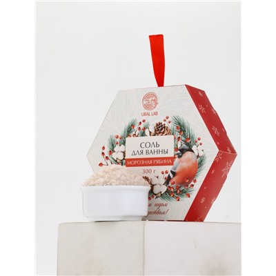 Соль для ванны, аромат морозная рябина, 300 г, URAL LAB