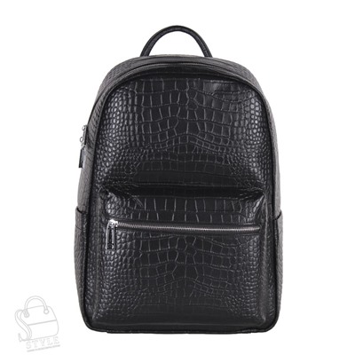 Рюкзак мужской кожаный 23130H black Heanbag