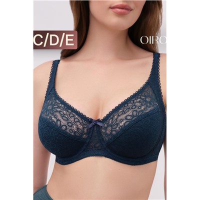 Бюстгальтер OIRO кружевной OLIVIA 2808 (Изумрудный)