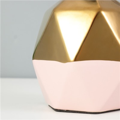 Настольная лампа «Румби» E14 40 Вт золото розовый 20×20×29 см RISALUX