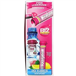 Zipfizz, Healthy Sports Energy Mix with Vitamin B12, Pink Lemonade, 20 Tubes, 0.39 oz (11 g) Each