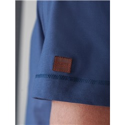 Футболка из фактурного полотна из 100% хлопка