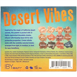 IBY Beauty, Eye Shadow Palette, Desert Vibes, 0.42 oz (12 g)