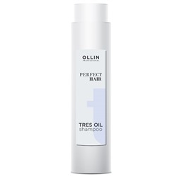 OLLIN Perfect Hair Шампунь для волос «Восстанавливающий» с маслом оливы Tres Oil 400 мл
