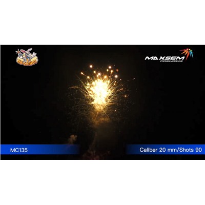 Фейерверк MC135 Яростный огонь / Furious (0,8" х 90)
