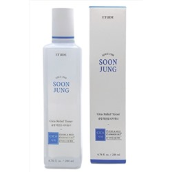 Etude Слабокислотный тонер для лица / Soon Jung CICA Relief Toner, 200 мл KRISTALLER, 1115651