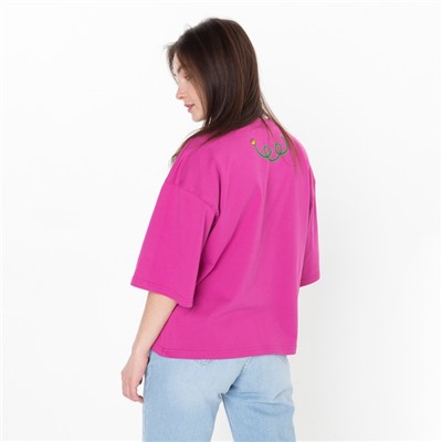 Футболка женская Mark Formelle, цвет фуксия, размер 44