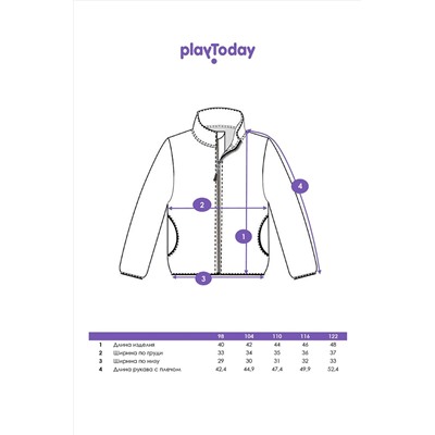 Толстовка PLAYTODAY, 1223146