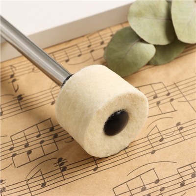 Молоток-колотушка для барабана Music Life, металл, 32×5 см