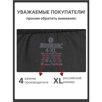 1210-20 Боксеры для мужчин (BAYKAR)