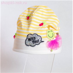 253 Ш Ам-ням Колпак для девочки (47-52)
