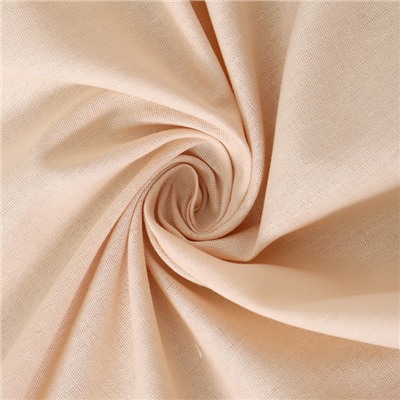 Простыня на резинке 1.5-спальная «Атра», 140×200+20 см, бежевая, бязь