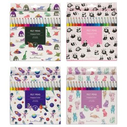 Фломастеры 18цв "HAPPYCOLOR" 32-0025 Bruno Visconti