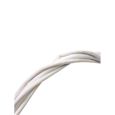 Корзина плетёная для хранения, 28×20×11 см, ручка h=14 см, ива, белая, Greengo