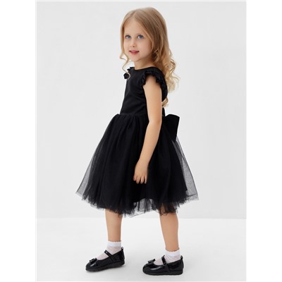 Платье нарядное для девочки MINAKU: PartyDress, рост 98-104 см, чёрный