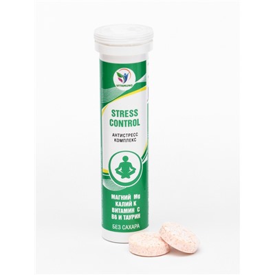 Напиток Stress Control Vitamuno, 10 шипучих таблеток