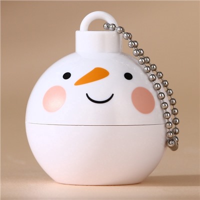 Бальзам для губ «Снеговик», 3.5 г, аромат ванили, URAL LAB