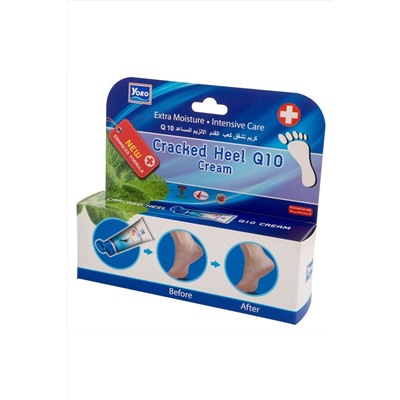 Siam Yoko Восстанавливающий крем для ног с коэнзимом Q10 от трещин и мозолей на пятках / Cracked Heel Q10 Cream, 50 г KRISTALLER, 1110878