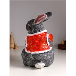 Фигурка полистоун «Зайка с подарком», 33×19×20.5 см