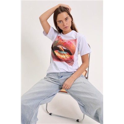 Футболка с принтом (змея) НАТАЛИ, 1131520